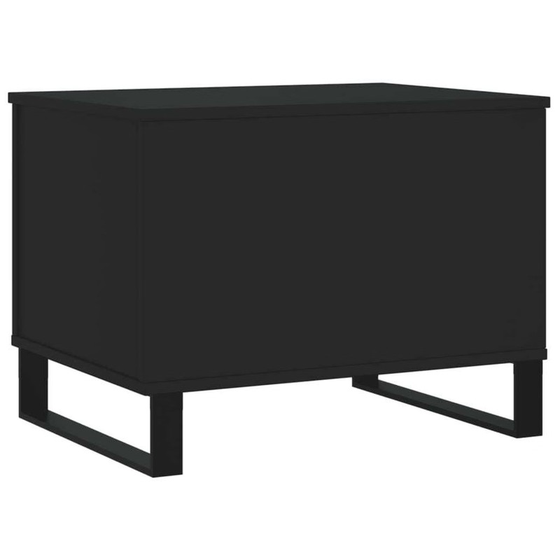 Coffee Table Black Engineered wood, metal Medium gallery