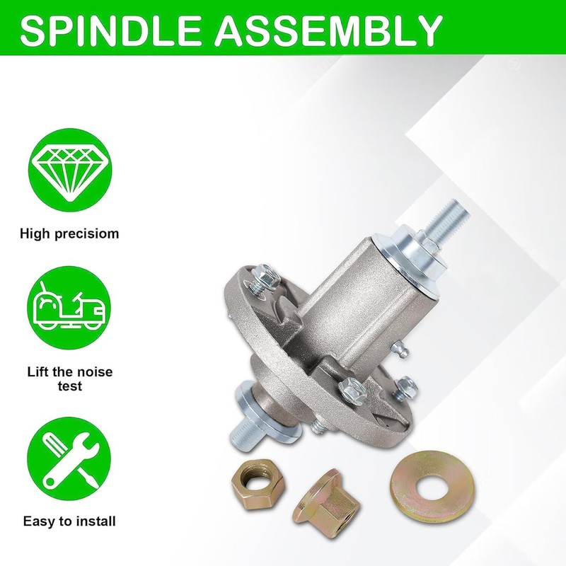 3 Spindle Assembly For John Deere E140 E150 E160 E170 S140 S160 S170 48" Deck gallery