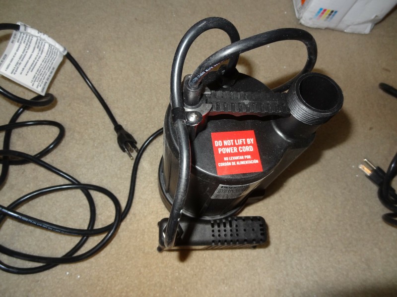 Everbilt EBAU33 Automatic Shutoff Utility Pump,Portable water removal pump 1/3 H gallery