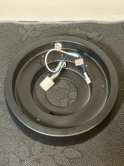 Ashby Park Ceiling Fan Replacement Light Kit Housing Pan Wiring & Capacitor