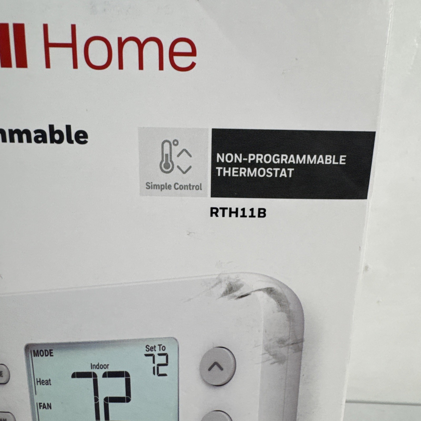 Honeywell Home X1N Non-Programmable Thermostat Single 1-Heat/1-Cool New gallery