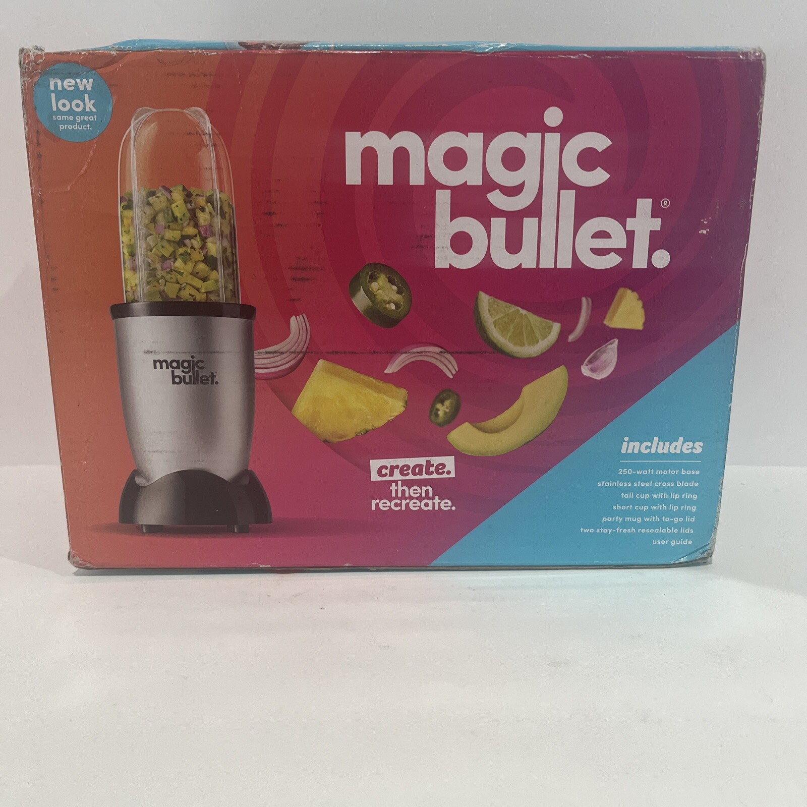 Magic Bullet MBR-1101 18oz Blender - Silver gallery