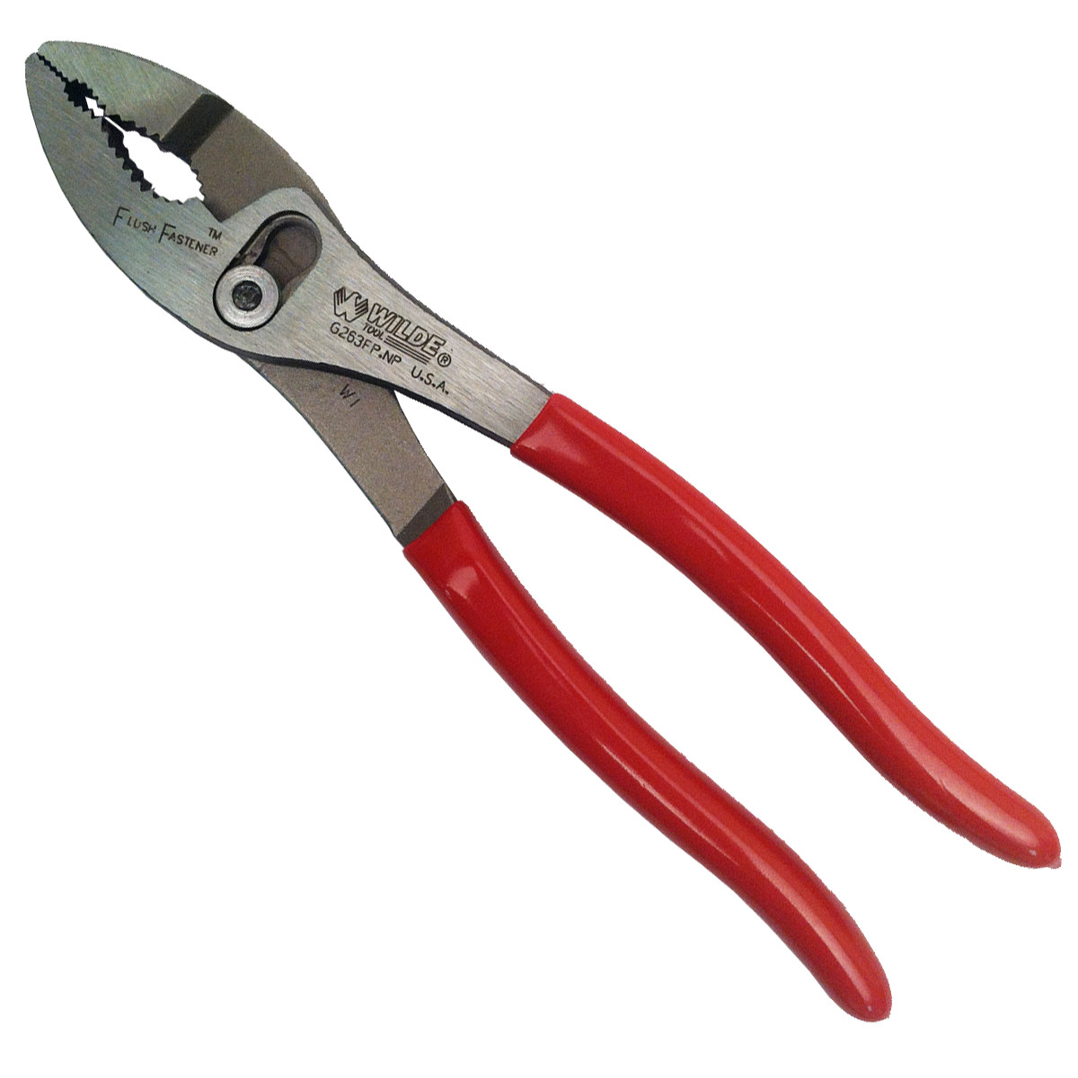 Wilde Tool 8” Combination Slip Joint Pliers Flush Fastener Made in USA G263FP gallery