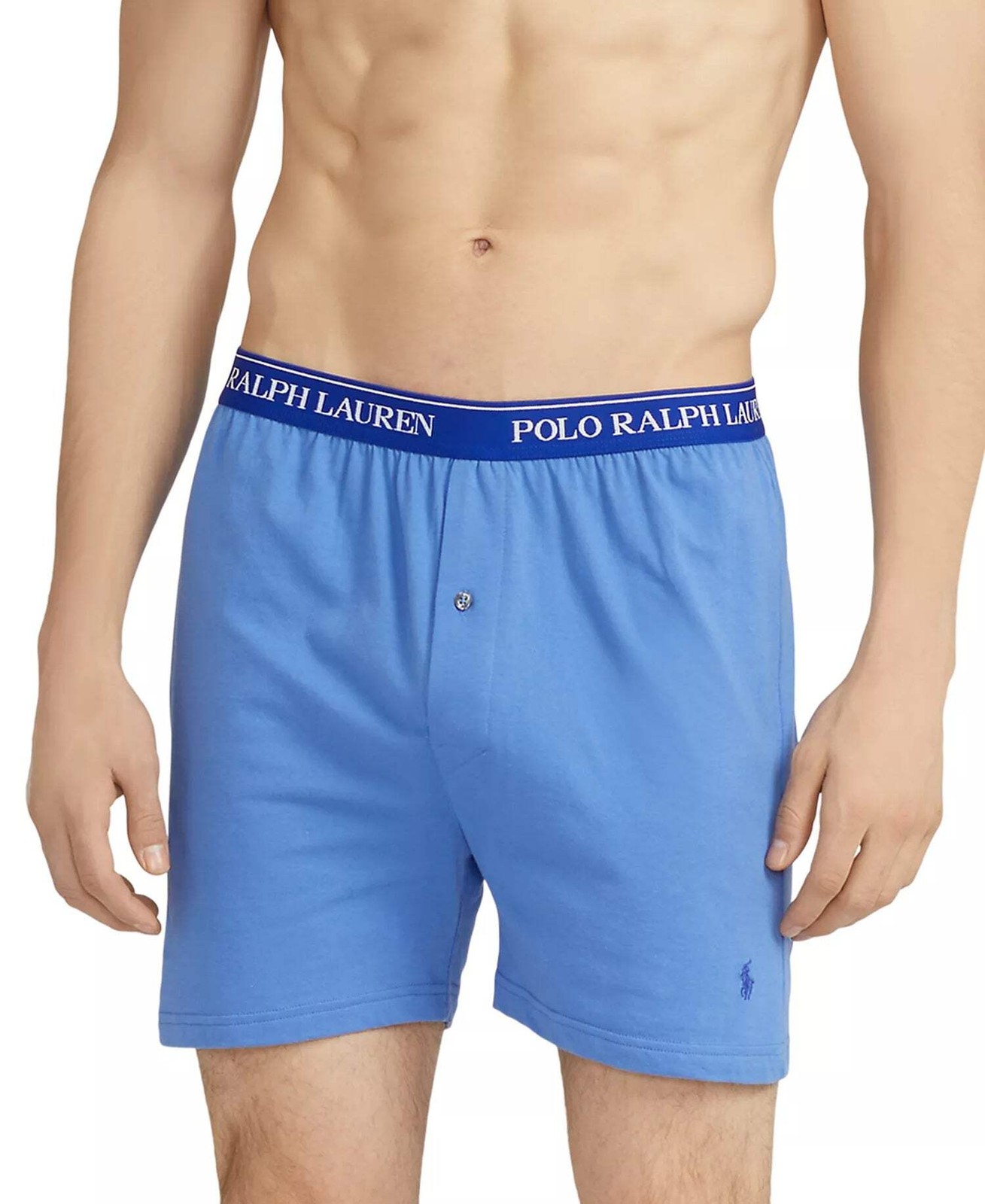 Polo Ralph Lauren 5 Pack Knit Boxers – Blue gallery