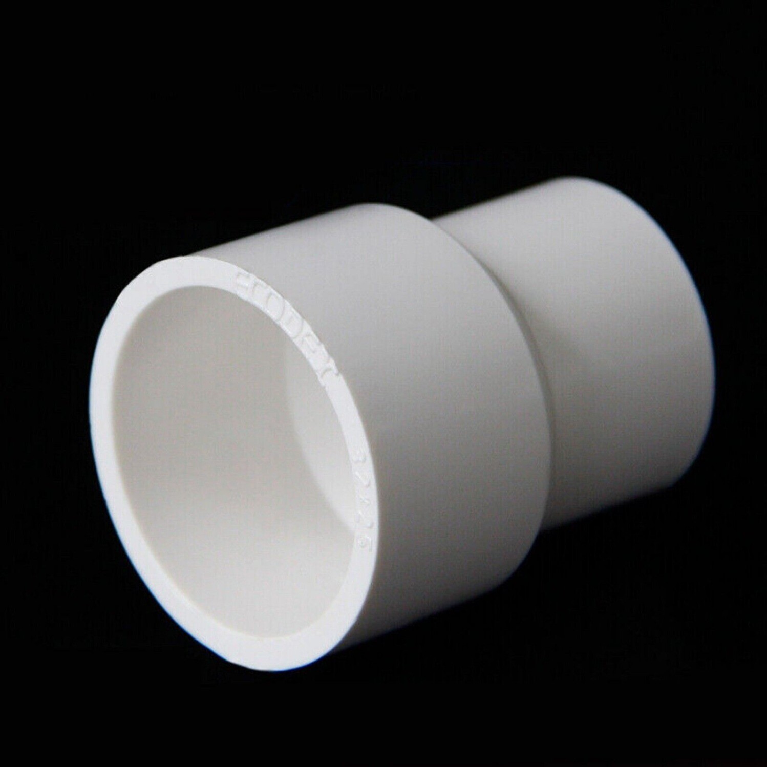 PVC Pipe Reducing Plumbing Concentric Connector Coupling Fittings 25-110mm White gallery