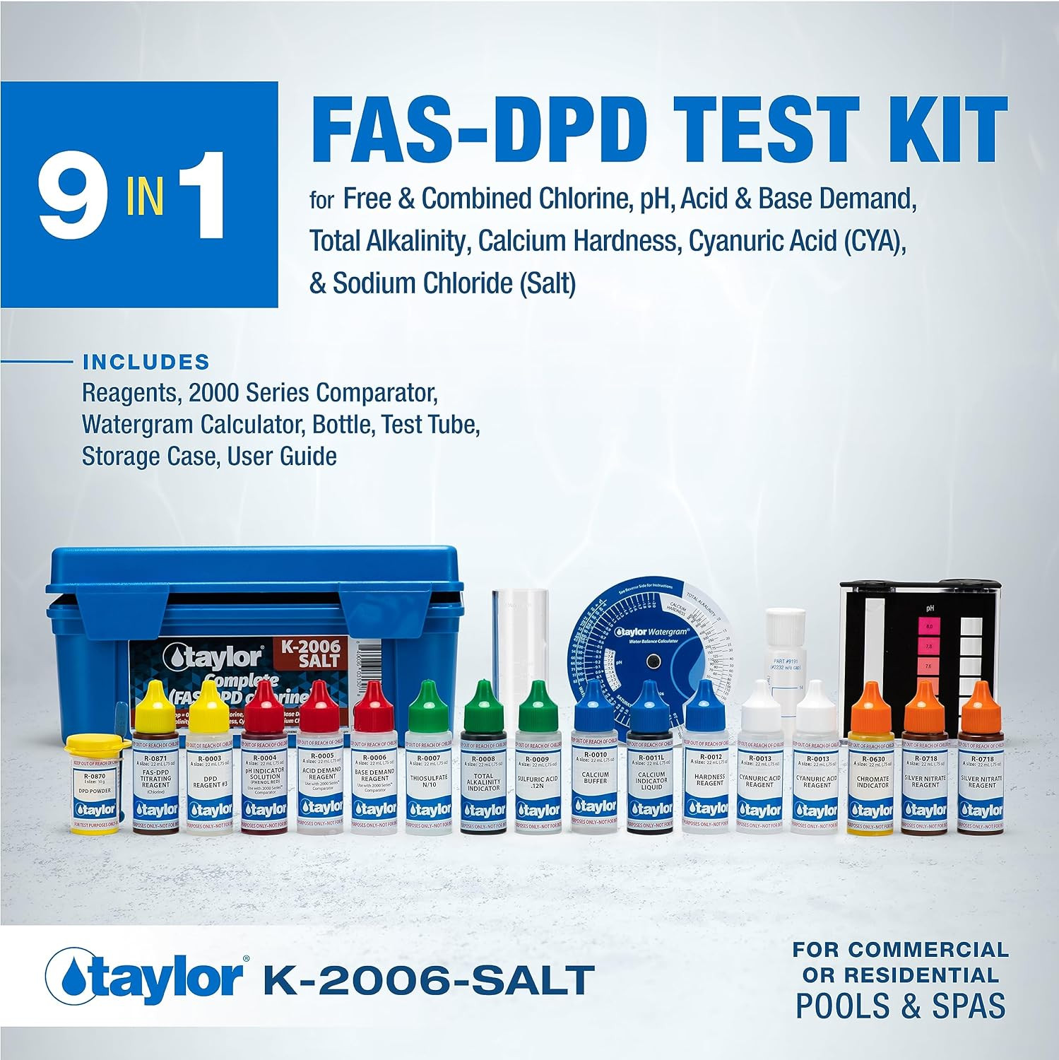 TTK2006SALT K-2006-SALT Test Kit for Accurate Salt Testing gallery