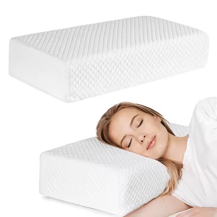 Memory Foam Cube Pillow for Side Sleepers ,Orthopedic Perfect for Side gallery