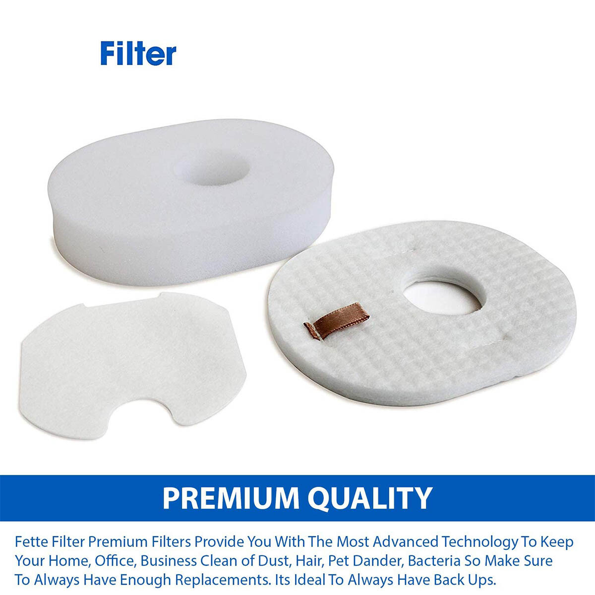 Vacuum Filter 4 sets for Shark Rocket HV300 HV301 HV302 UV450 HV310 XFFV300 gallery
