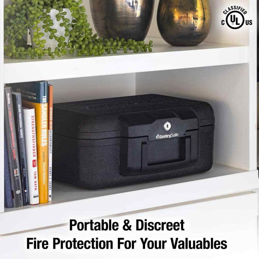 NEW Portable Fireproof Safe Box Transportation For Docu Media Valuables gallery