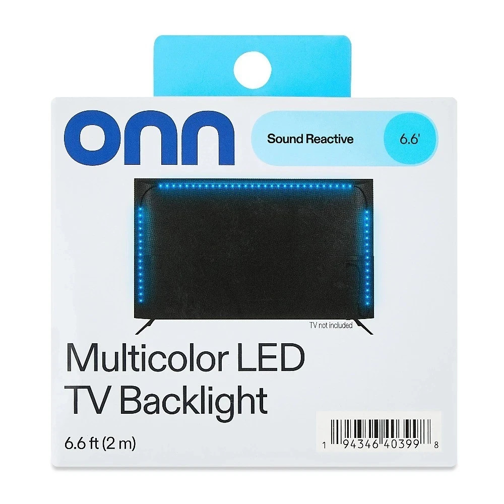USB Powered 55 Inch TV LED Strip Lights RGB Multicolor Sound Reactive Backlight gallery
