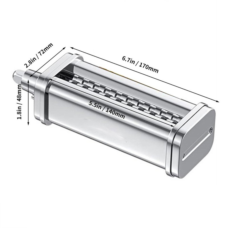 Pasta Attachment for KitchenAid Stand Mixer Stainless Steel Sheet Roller US gallery
