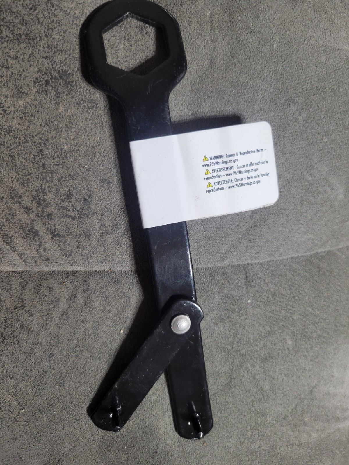 Forney 73148 Black Adjustable Spanner Wrench for Sanding Pad Nuts 5/8 in.-11 gallery