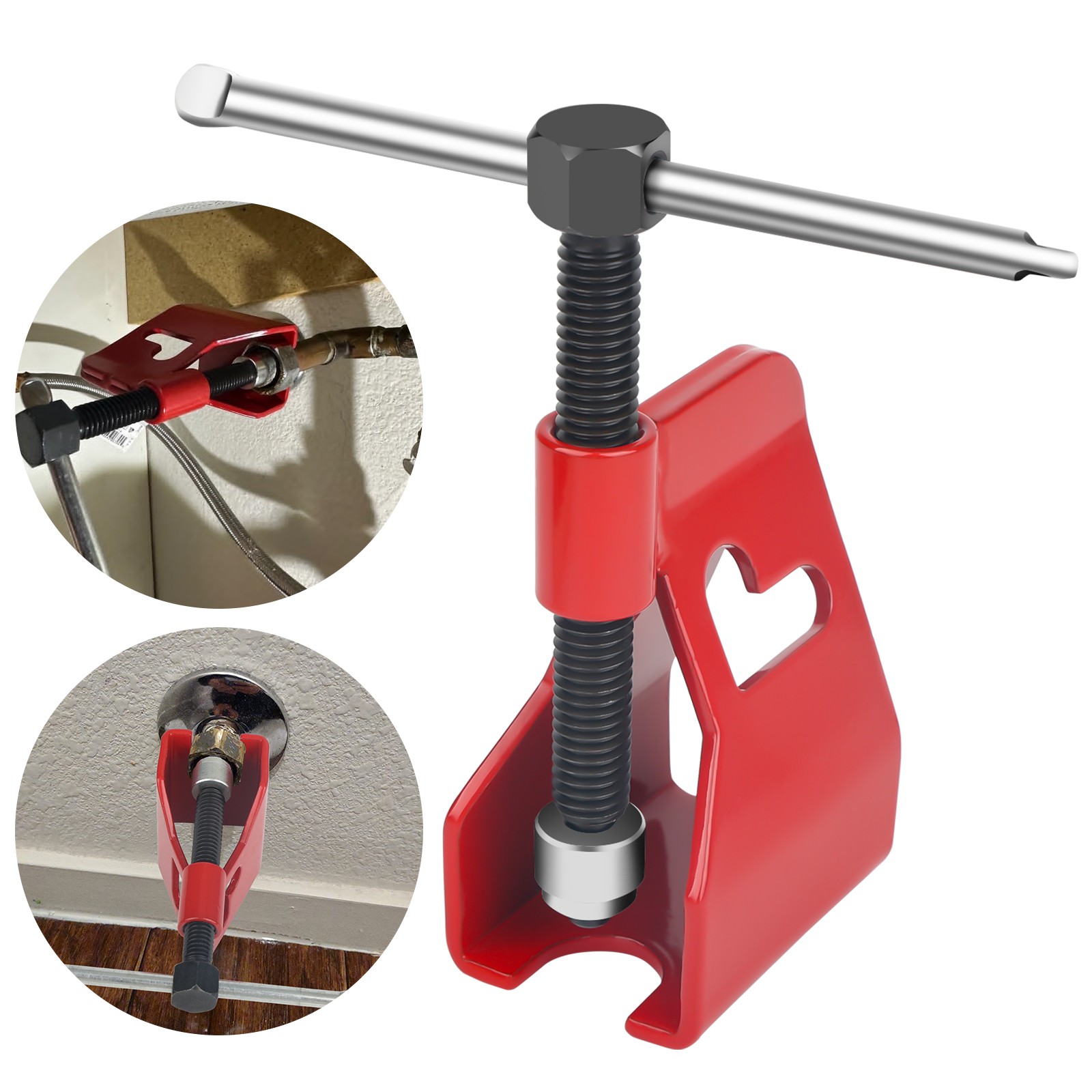 Compression Ring Puller Tool Remove Nut Ferrule for 1/2"Copper Pipe Valve Repair gallery