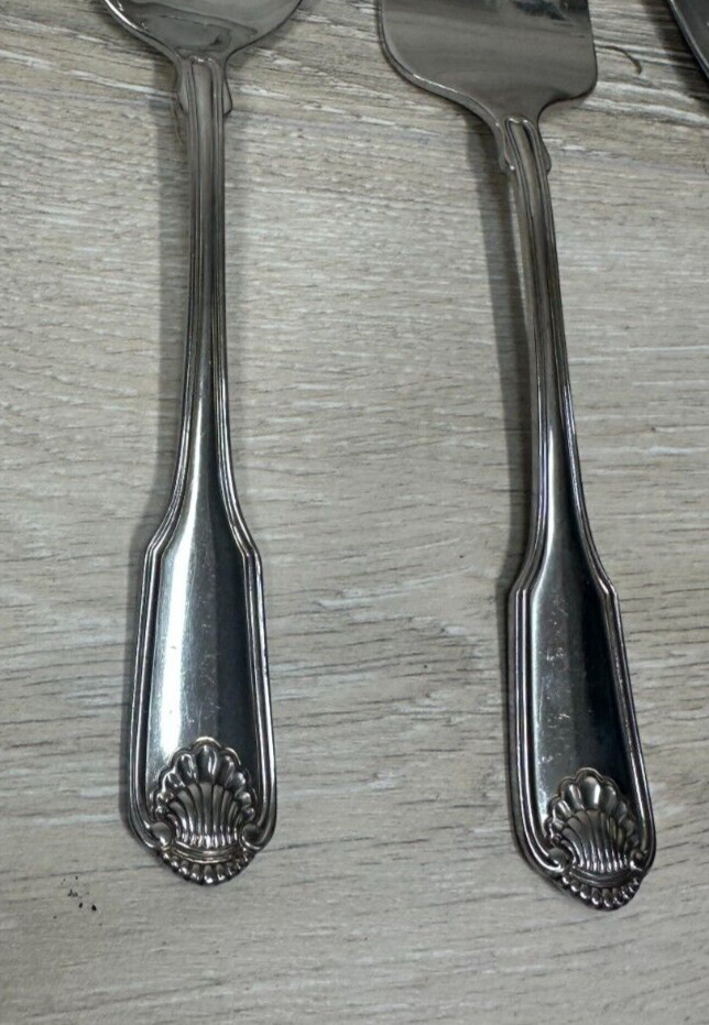 Oneida * CLASSIC SHELL Stainless Flatware Glossy CUBE - CHOICE - CHOOSE (236) gallery