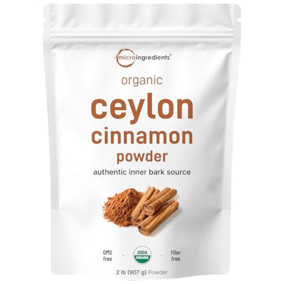 Organic Ceylon Cinnamon Powder, 2 lb | Premium Sri Lanka Source | Sweet & Earthy gallery
