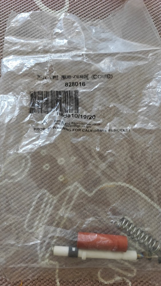 Sub Zero, Wolf, Cove Electrode Kit Part # 828016
