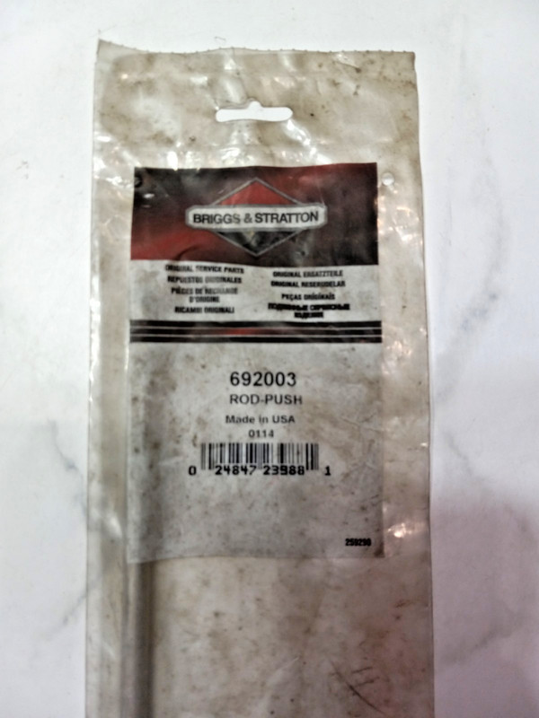 Briggs & Stratton 692003 Intake Push Rod 494432 28AH00 31L700 74301 280H00 OEM gallery