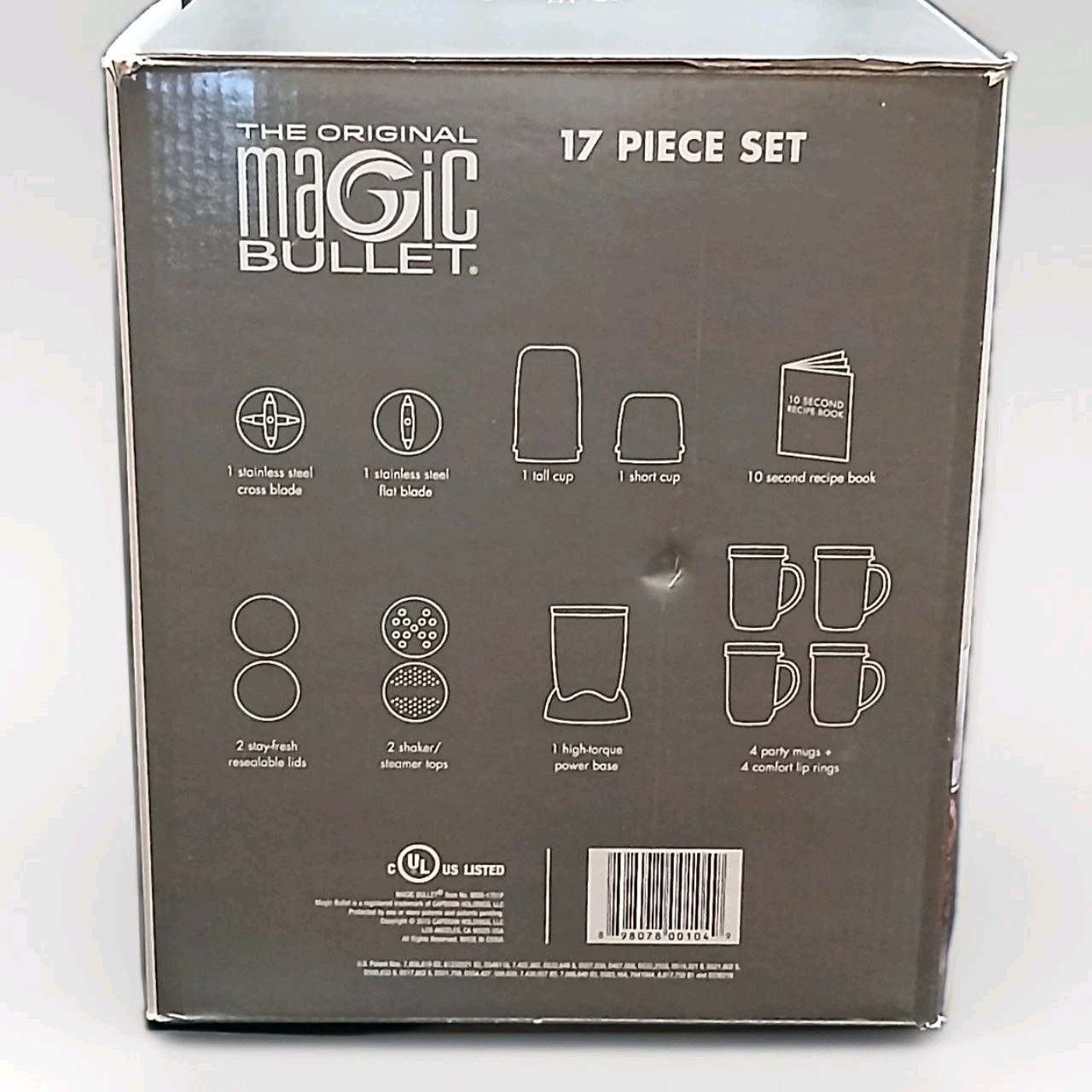 The Original Magic Bullet Blender 17 Piece Set MBR-1701 NEW gallery