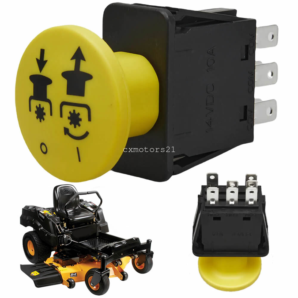 Clutch PTO Switch 7 Terminals For Craftman Pro Series 48" 54" Riding Lawn Mower gallery