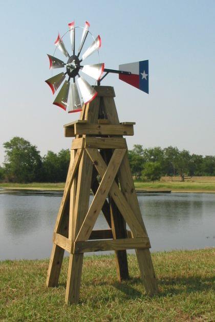 30" Decorative DIY Head Kit Galv Blades Made In Texas For 8' Decorative Windmill gallery
