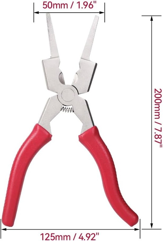 ARCCAPTAIN 8" Weliding Pliers Sharp MIG Pliers Rust Resistant Long Nose Pliers gallery
