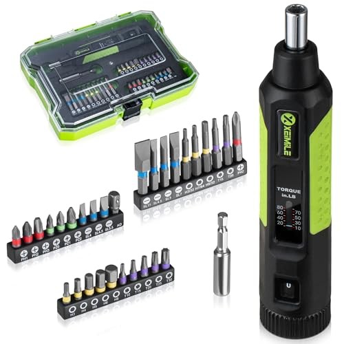 32Pcs Torque Screwdriver, 10-80In-lb Wrench Driver Set, 1/4" Drive Inch Pound gallery