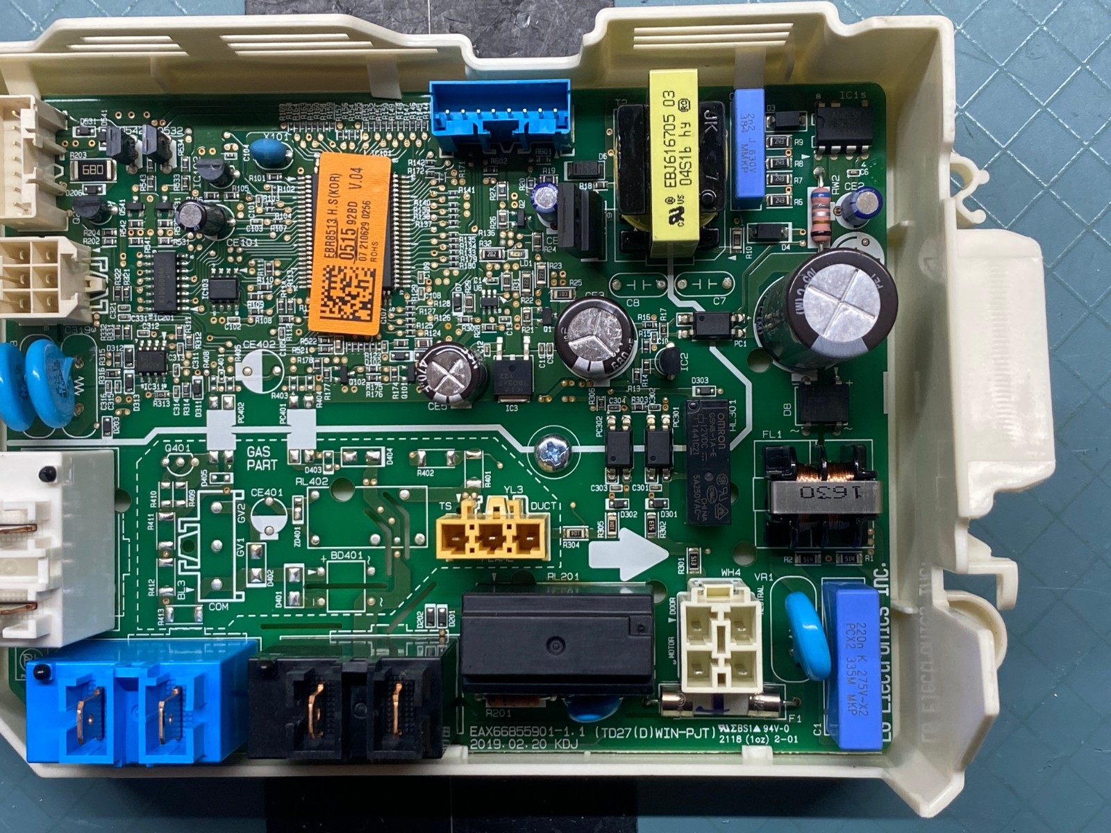 LG Dryer Main Control Board P# EBR85130515 gallery