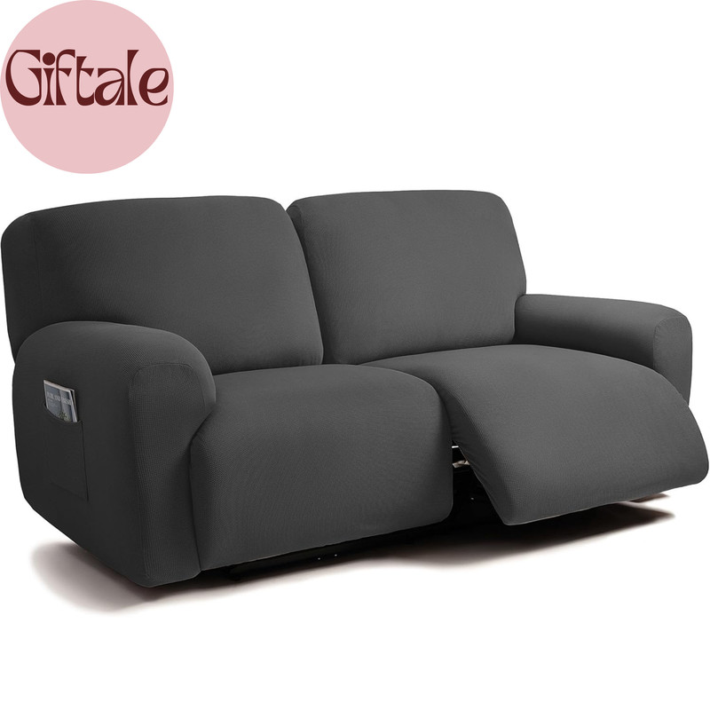 Jacquard Design Extra Wide 75" - 100", Reclining 2 Seater Sofa, Extra Wide 6-Pie gallery
