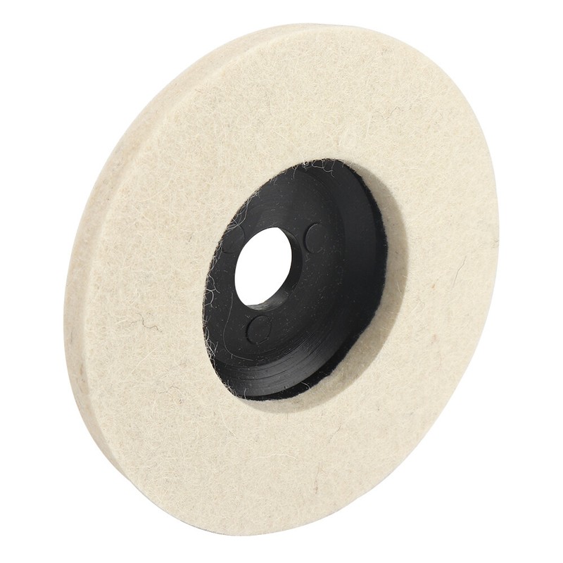 5x4inch Wool Polishing Disc Buffing Wheel Flap Felt Pads For Angle Grinder Tool gallery