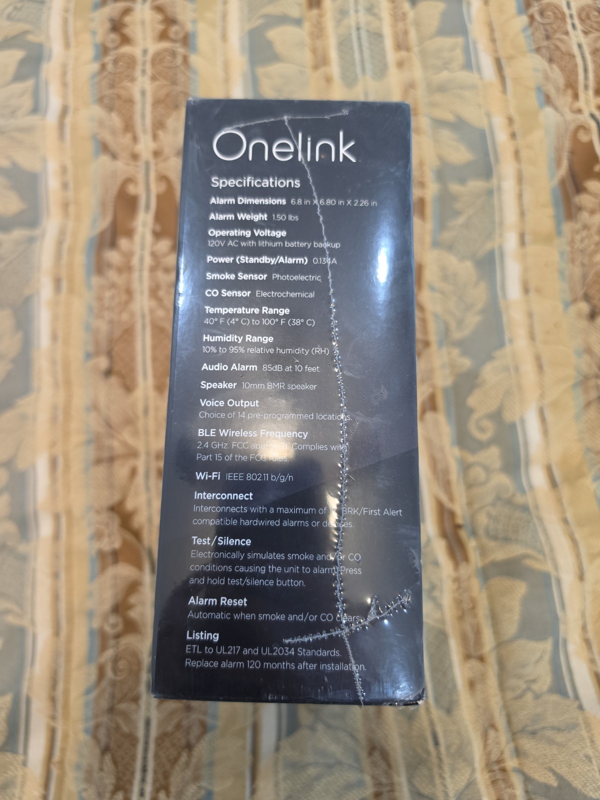 First Alert Onelink Safe & Sound Smoke Carbon Monoxide Smart Alarm Speaker Alexa gallery