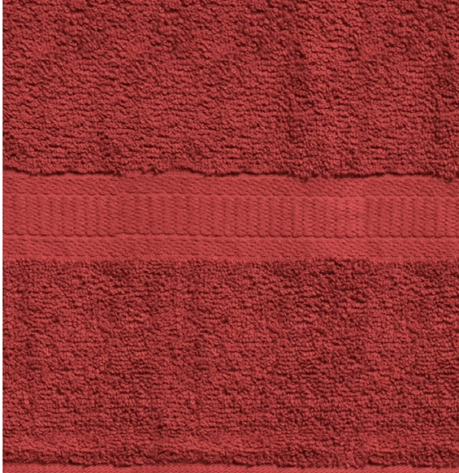 Mainstays Basic Bath Towel,Soft 100% Cotton and Highly Absorbent Bath Towel, Red gallery