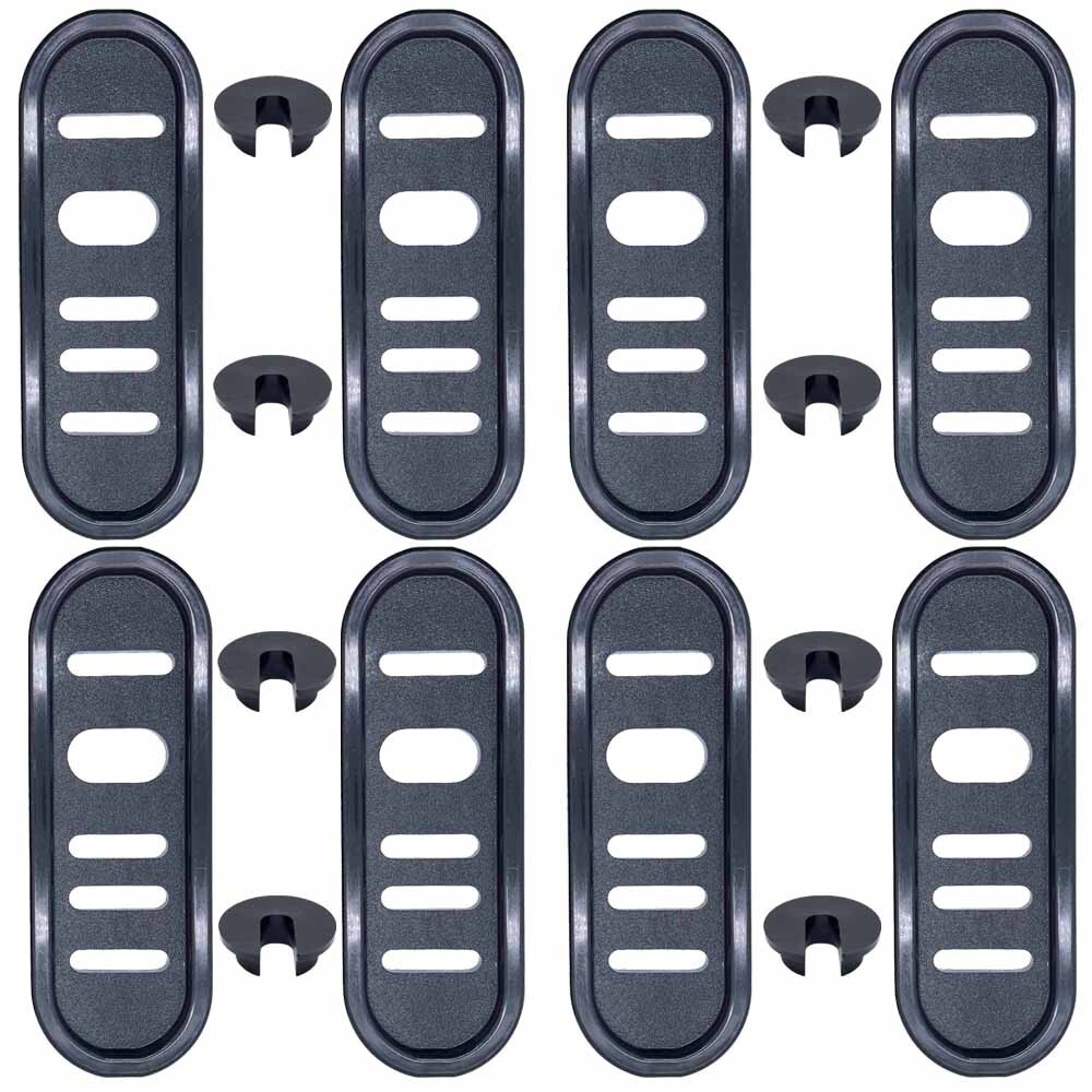 8Pk 10" Universal Snow Blower Skid Shoes for MTD Ariens 490-241-0010 731-06472 gallery
