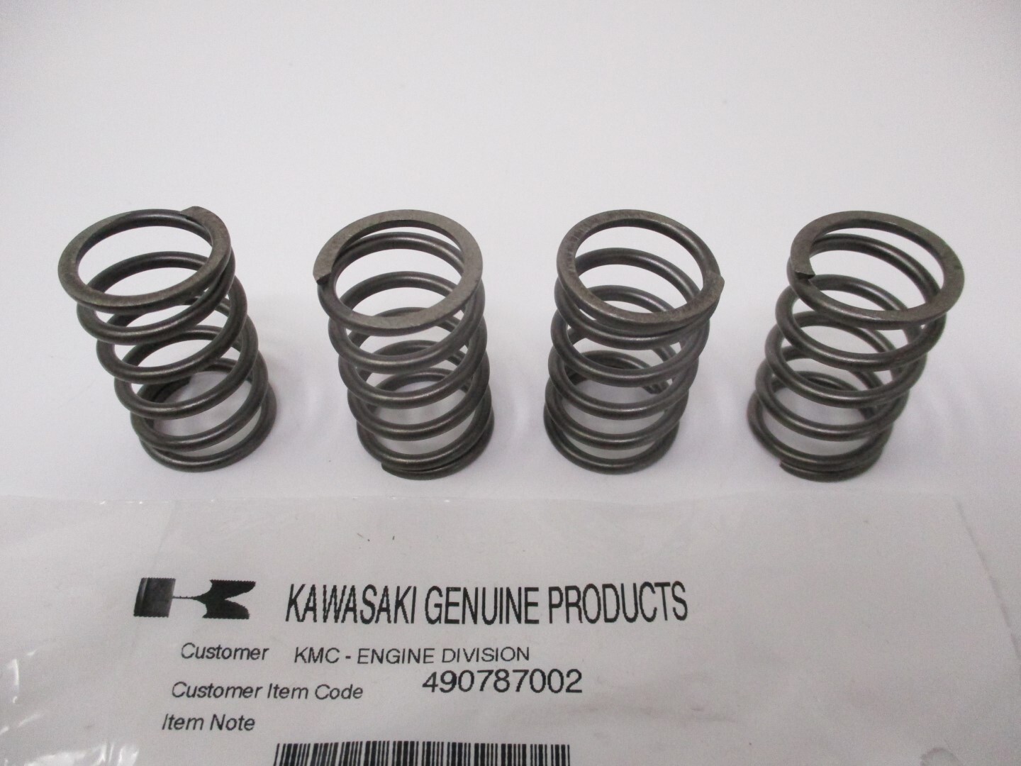4 Genuine Kawasaki 49078-7002 Engine Valve Spring FR651V FS600V FS541V FH721V gallery