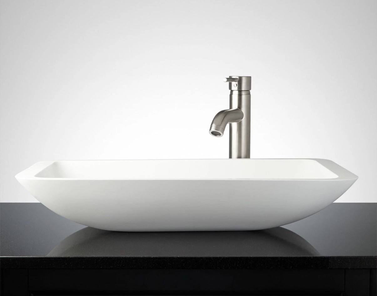 Signature Hardware 398736 Canopus 24" Resin Vessel Bathroom Sink gallery