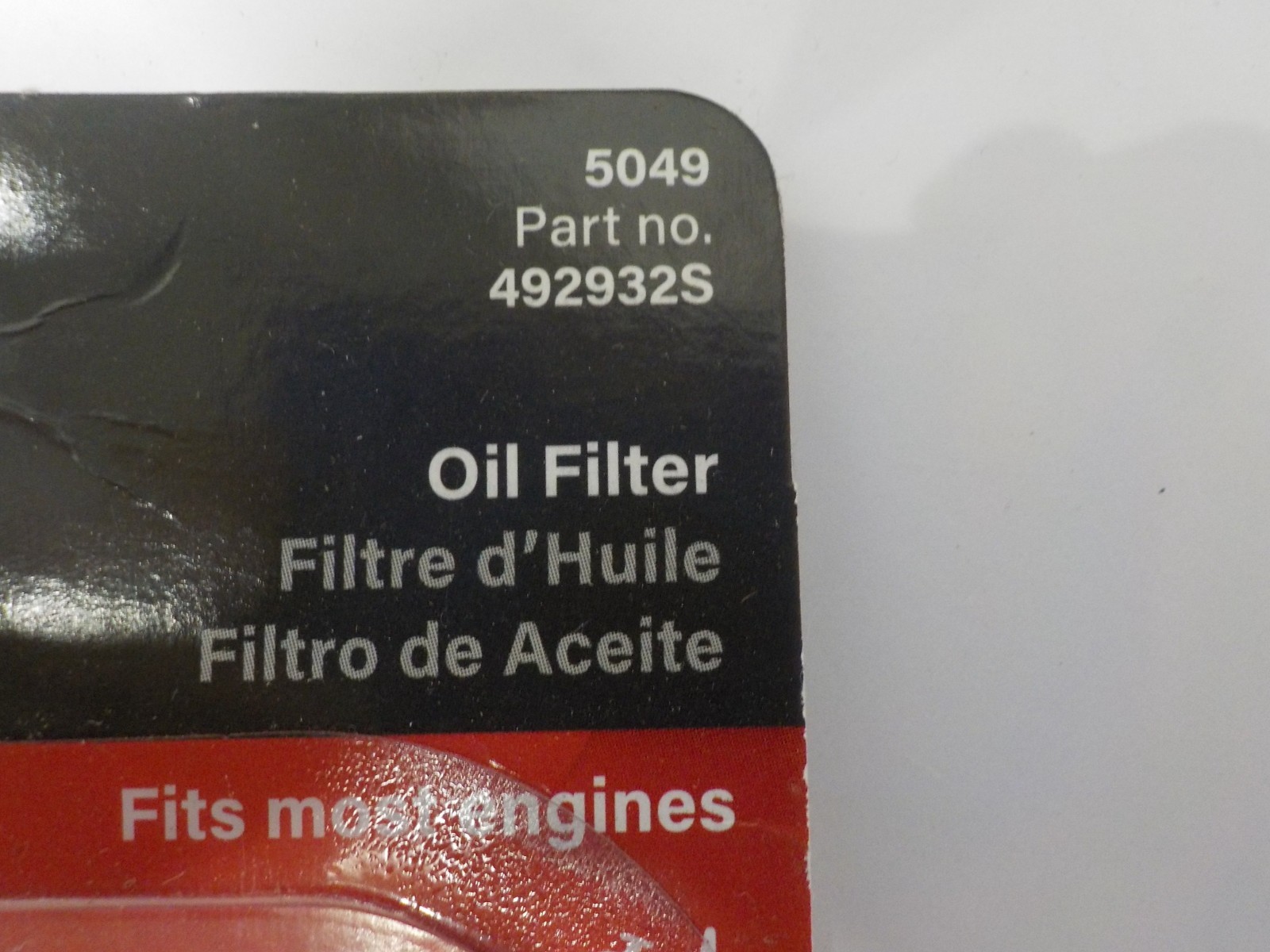 5049 / 492932S Briggs & Stratton Oil Filter gallery