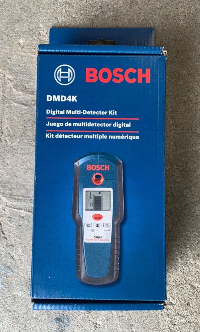 NOS NEW Bosch DMD4K Digital Multi Detector Kit w/ Case *Made in Czech Republic* gallery