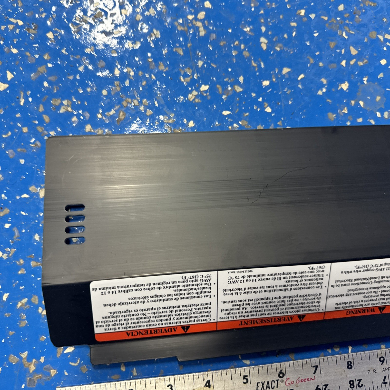 Bosch Dishwasher Toe Kick Plate Plastic 446633 350320 448741 668687 Black gallery