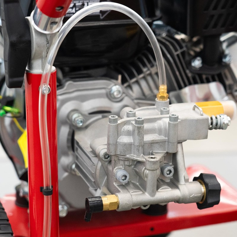 Hourleey 3/4" Shaft Horizontal Pressure Washer Pump, 3400PSI 2.5GPM, Silver gallery