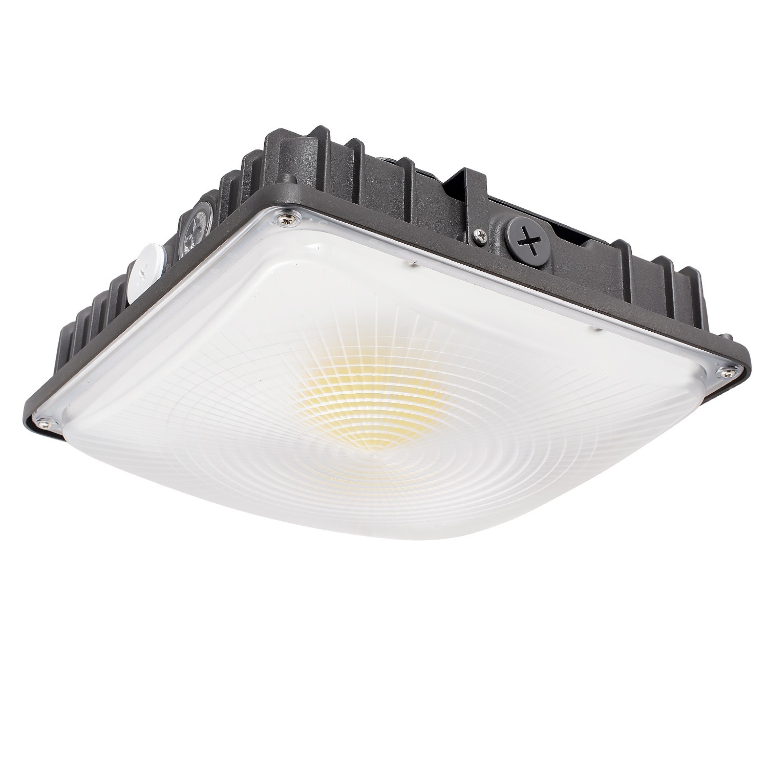 LED Canopy Light 70W/45W/30W Selectable 3CCT 0-10V Dim Gas Station Light ETL&DLC gallery