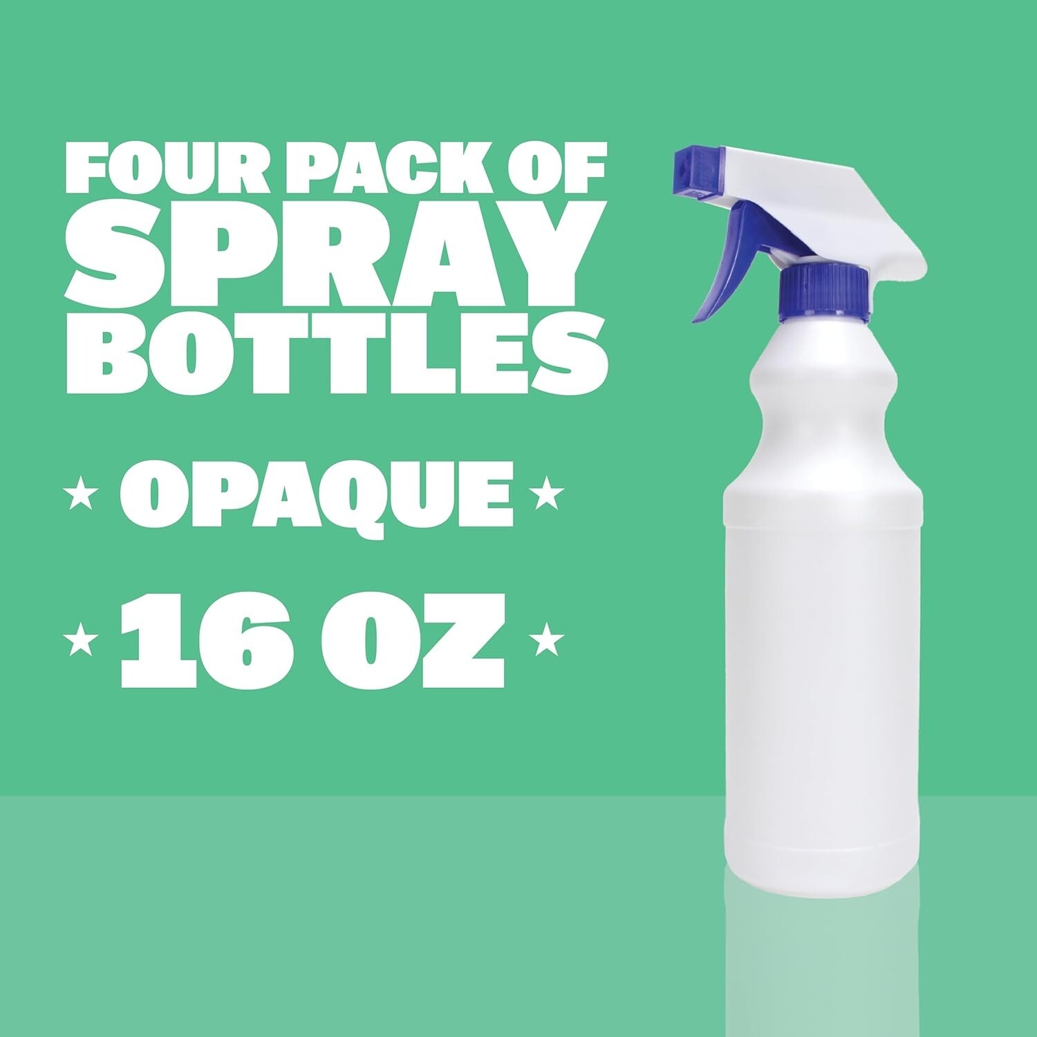 Spray Bottles (4 Pack, 16 Oz), Refillable Heavy Duty Spraying Bottle gallery