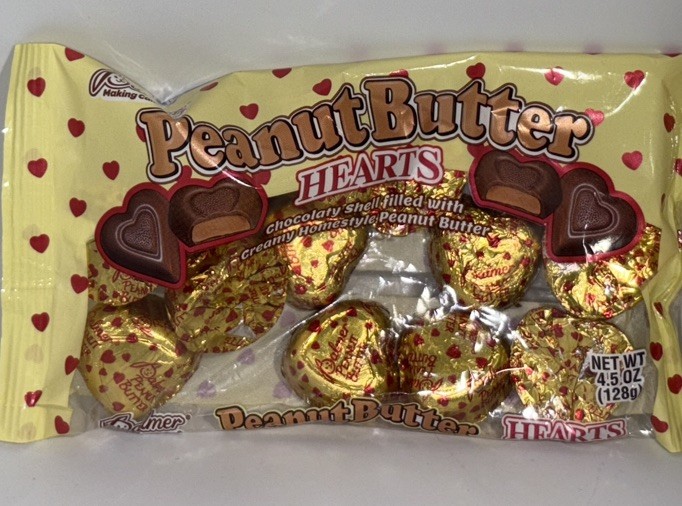 Peanut Butter Hearts Chocolaty Shell Filled W Creamy Peanut Butter 1ea 4.5oz Bag gallery