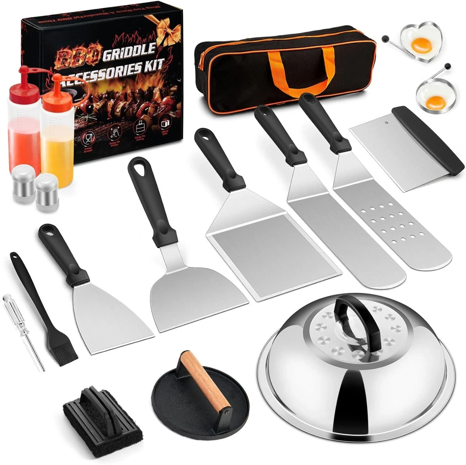 18Pcs Griddle Accessories Kit for Blackstone, Joyfair Flattop Grilling Accessory gallery