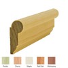 EWPC11 Picture Hanging Rail Moulding, 11/16" x 1-5/8" Unfinished Solid Hardwood gallery