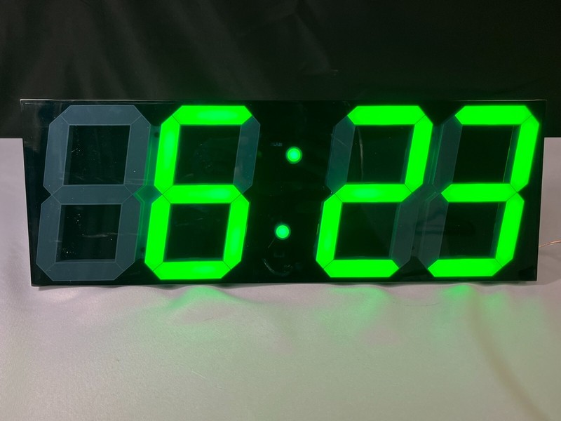 CHKOSDA Rectangular Shape Multipurpose LED 3D Digital Display Wall Clock gallery