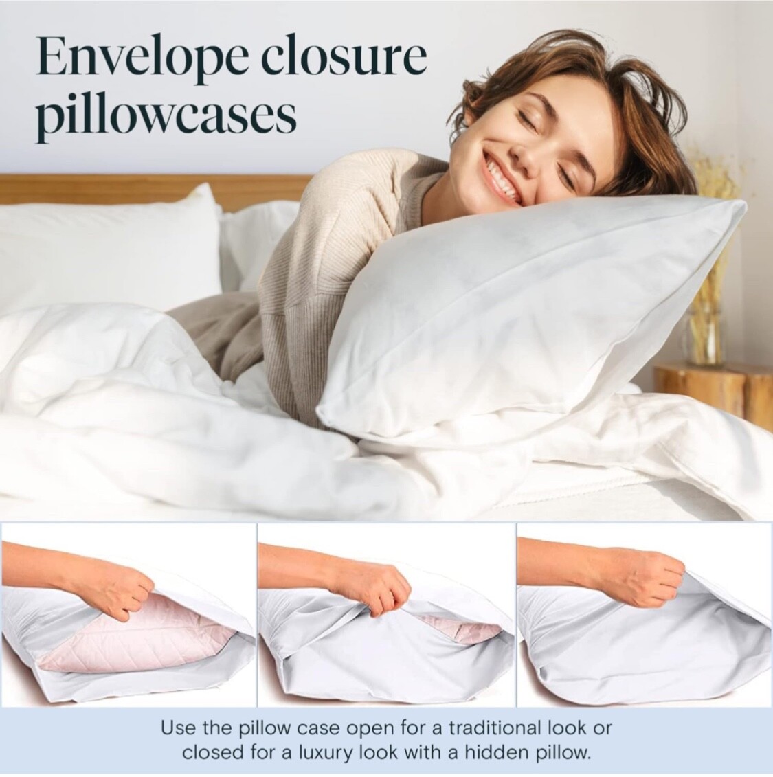 Lux Decor Collection White 6Pcs Bed Sheet Set Brushed Microfiber 1800 Queen gallery