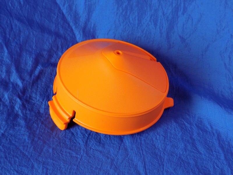 Tupperware Fusion Master Spiralizer Interchangeable Blade Orange Replacement VGC gallery