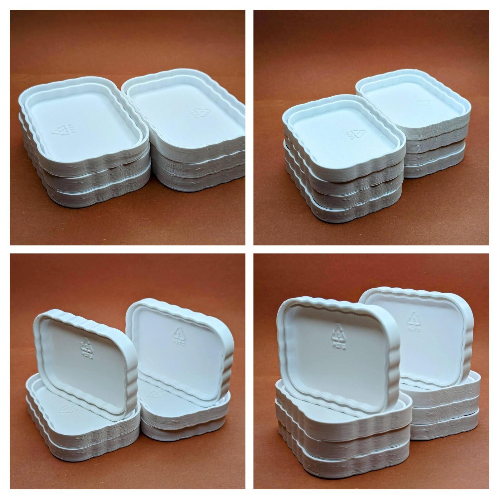 🌿Vinyl Downspout caps, size 2X3" (bulk sets) Kratky/N-F-T hydroponics DIY🌿 gallery