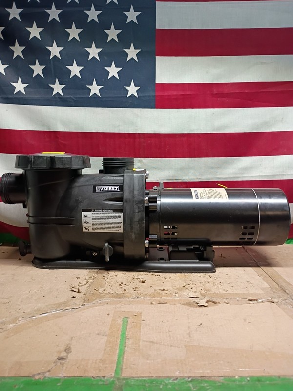 Everbilt 1 HP Pool Pump InGround 2 Speed 230V (Model SPP10002-2SP) OPEN BOX gallery