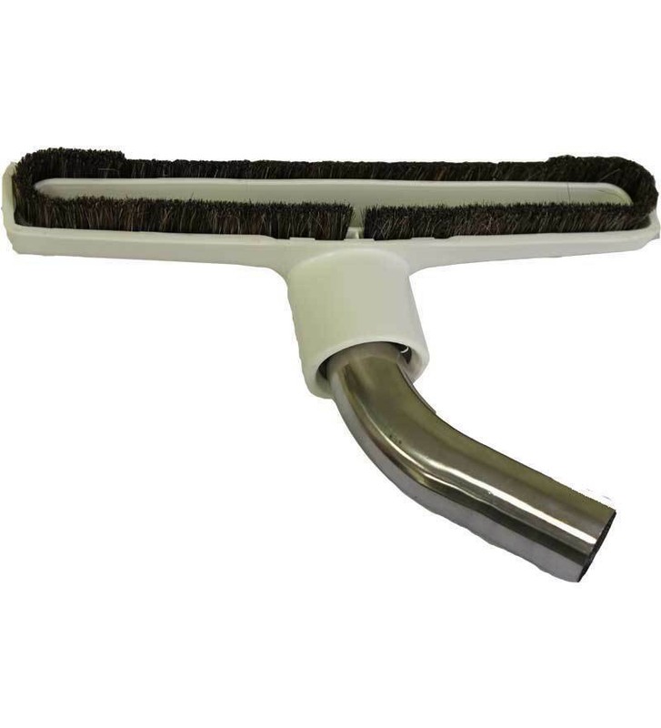 Fits For Universal Vacuum Attachment 1 1/4" Horsehair White Floor Brush w/ Elbow gallery