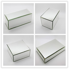 Glass Mirror Riser Mirror Platform Pedestal Display Window Riser Prop Riser